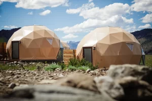 Exterior of Pure Heart Retreat vacation rental domes